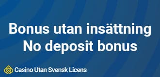 no deposit bonus casino utan svensk licens